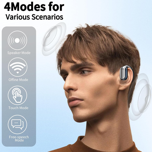 Auriculares con traducción de idiomas con IA, traductor en tiempo real - Bild 4 von 12