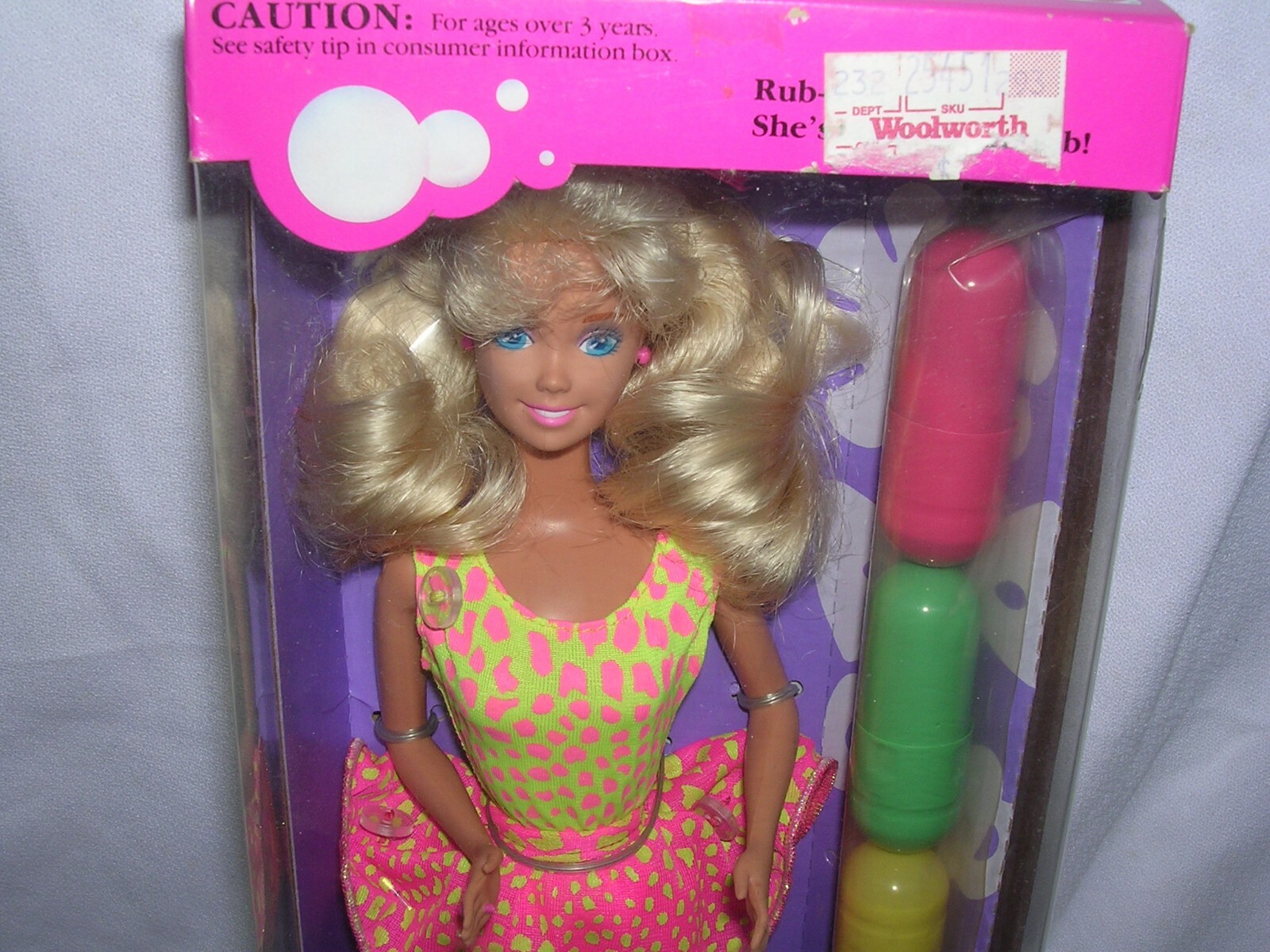 Mattel 1991 Bath Magic Barbie 5274 eBay
