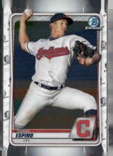 2020 Bowman Draft #BD-26 Daniel Espino Chrome