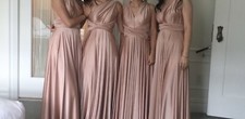 Versatile Twobirds Bridesmaid Dress – Fits XS to S 
