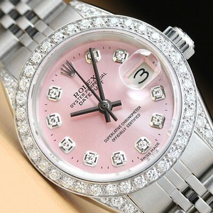 rolex lady pink