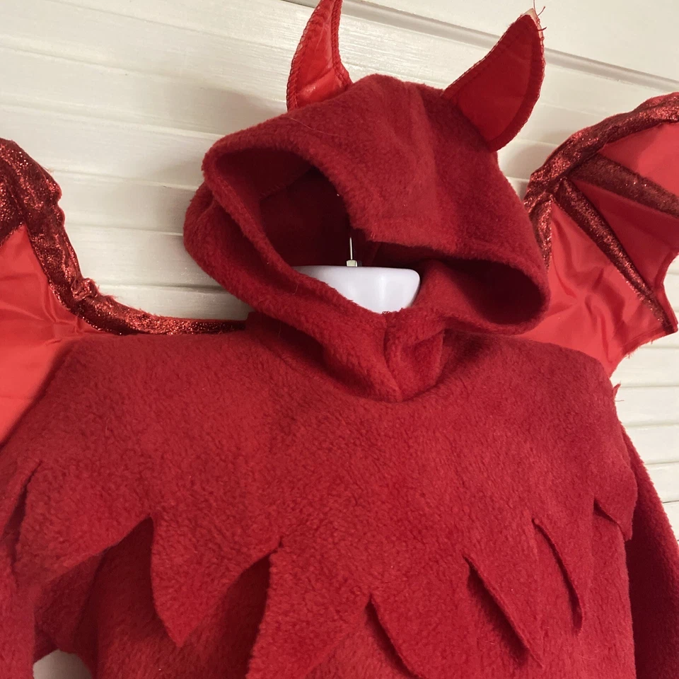 Disfraz California Collection Lil' Spitfire Diablo Niño Pequeño, 2T-4T, Rojo Foto 3 de 4