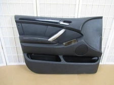 00 01 02 03 04 05 06 BMW X5 Driver Left (L) Front Interior Door Panel BLACK OEM