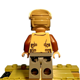 LEGO Star Wars Minifigure Rebel Trooper - Dark Tan Helmet (75164) (Genuine)