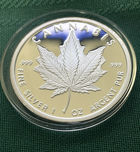 2013 1oz Your Highness - Slave Queen/Cannabis SBSS Proof Round In Box + Capsule - Picture 14 of 17