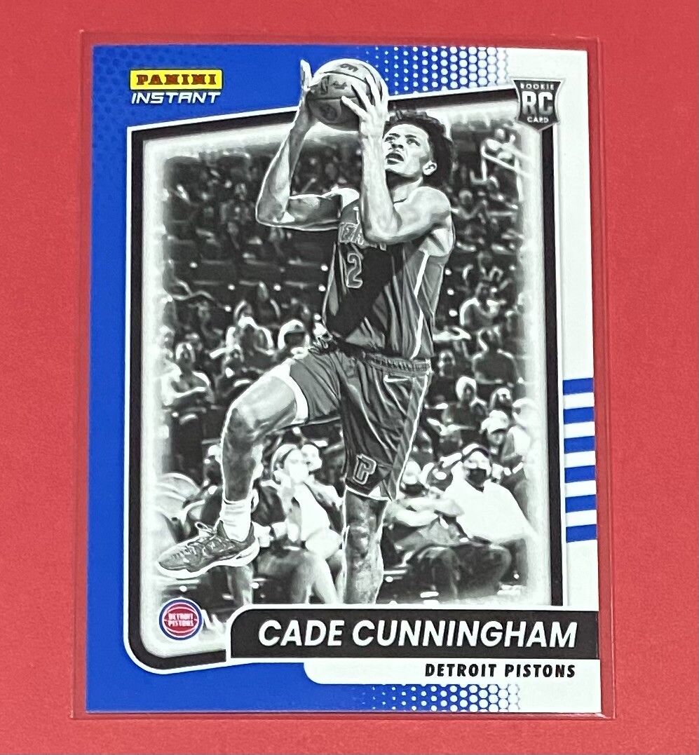 2021-22 Panini Instant Cade Cunningham BLACK & WHITE ROOKIES 1/239 