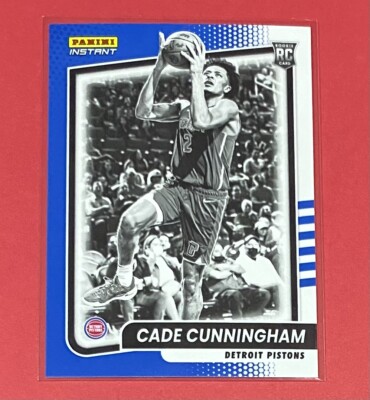 2021-22 Panini Instant Cade Cunningham BLACK & WHITE ROOKIES 1/239 SP #BW-1 RC
