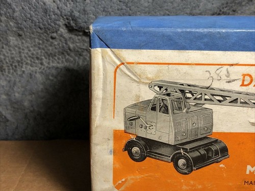 SOLO SCATOLA TOP | Dinky Supertoys #571 Coles Gru mobile solo scatola superiore - Foto 2 di 11