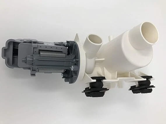 Conjunto de motor de bomba de drenaje de lavadora Kenmore Elite HE4T Whirlpool GHW9150PW4 Duet Foto 3 de 4