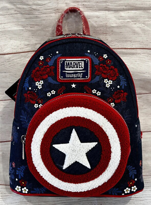 Loungefly Disney Marvel Captain America 80th Anniversary  display picture 1