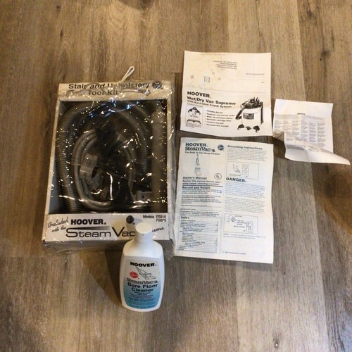 Hoover Steam Vac Supreme Stair Upholstery Attachment Tool Kit Hose 