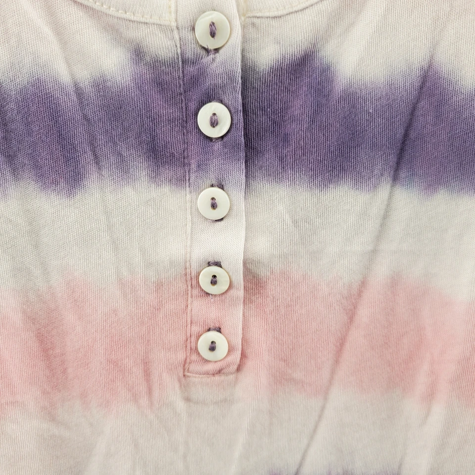 PJ SALVAGE Топ женщин маленький без рукавов бак галстук краситель пуловер круглый вырез - Изображение 3 из 4