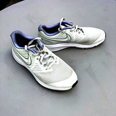 Nike Star Runner 2.0  Gray/White/Purple  AQ3542-007 Girls  6Y