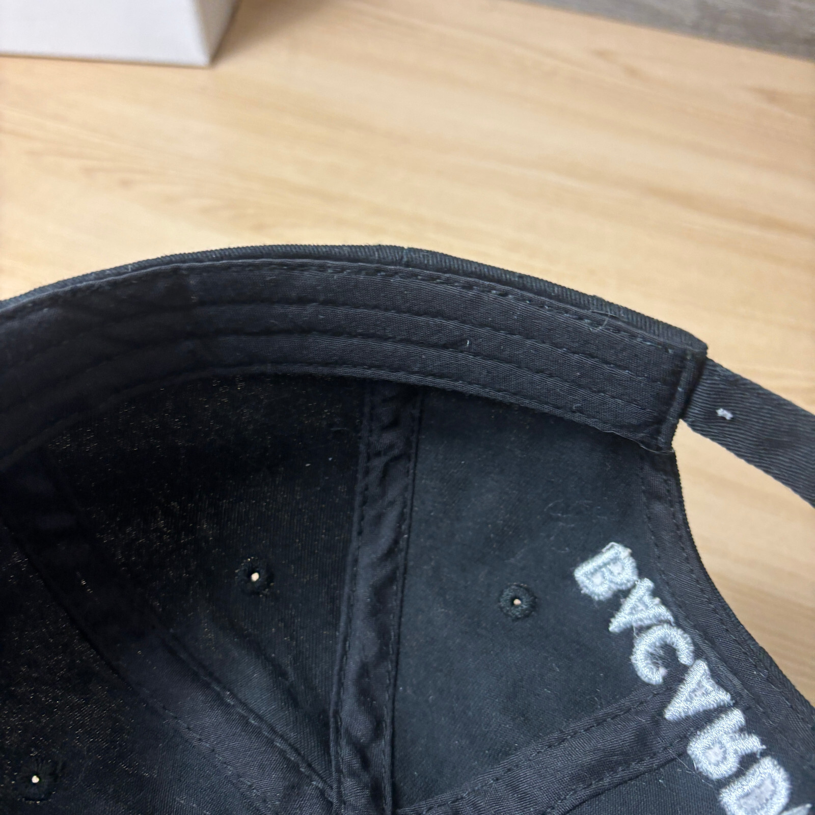 Bacardi Hat Cap Strap Back Black Spice Things Up Adjustable