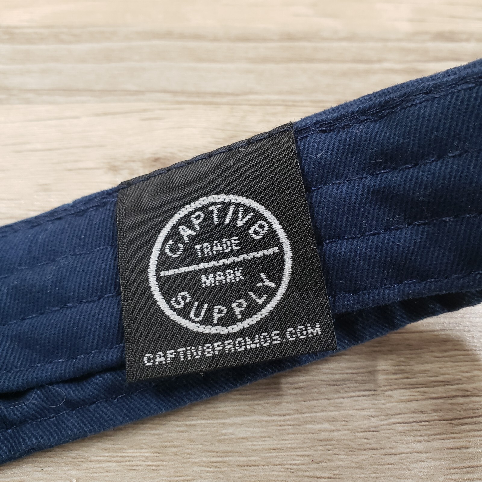 Peleton Visor Cap Sun Hat Strap Back Blue Spell O… - image 6