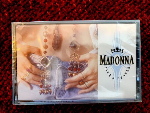 MADONNA MINT SEALED LIKE A PRAYER SINGAPORE CASSETTE TAPE WEA PROMO BLUE BOX SET - Picture 2 of 7