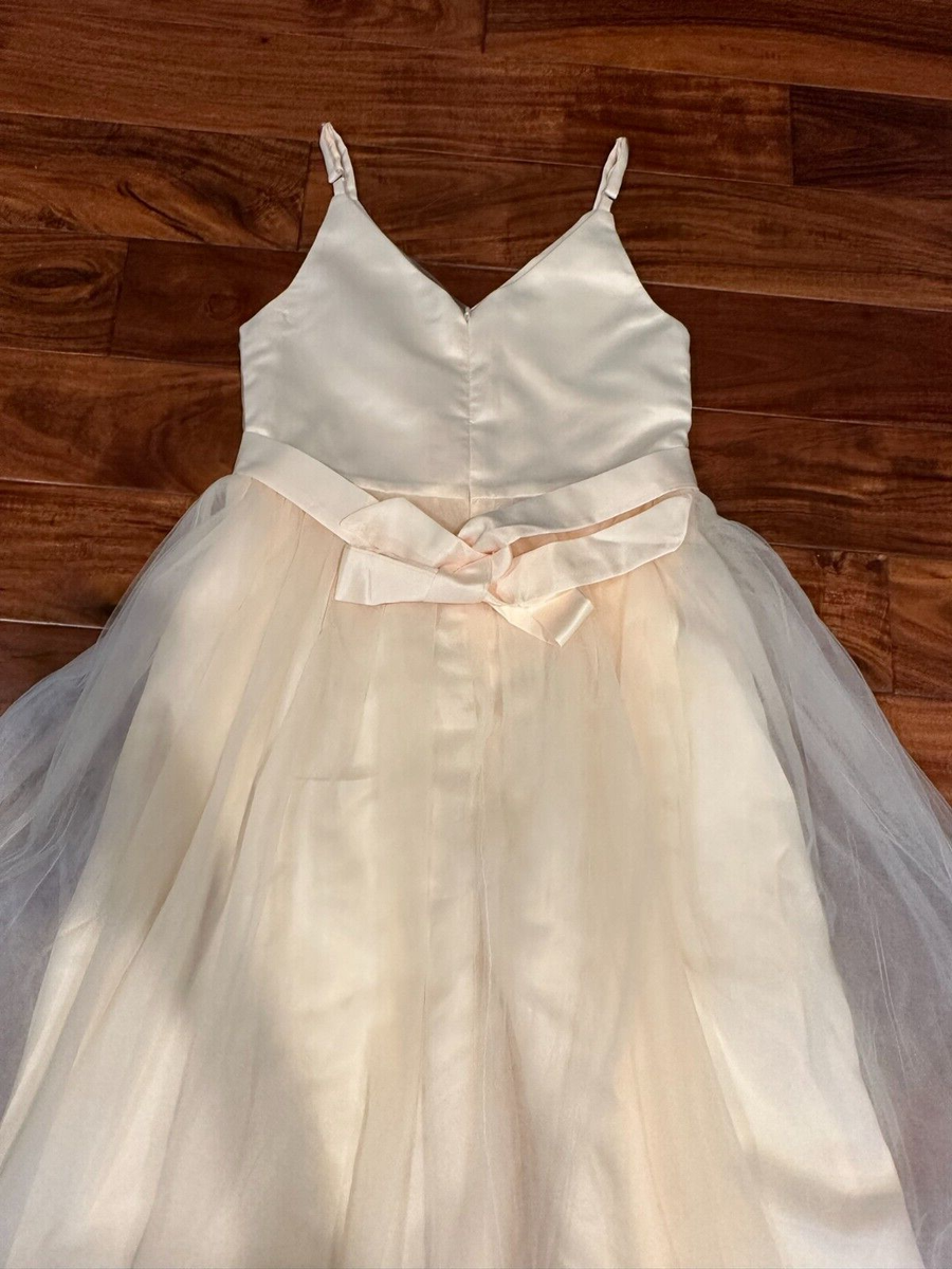 NEW $89 junior bridesmaid DRESS flower girl WEDDING ivory cream SIZE 12-14 PLUS | eBay NEW $89 junior bridesmaid DRESS flower girl WEDDING ivory cream SIZE 12-14 PLUS | eBay