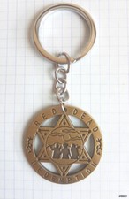 Porte-clé  Red Dead Redemption " étoile de shériff "  neuf