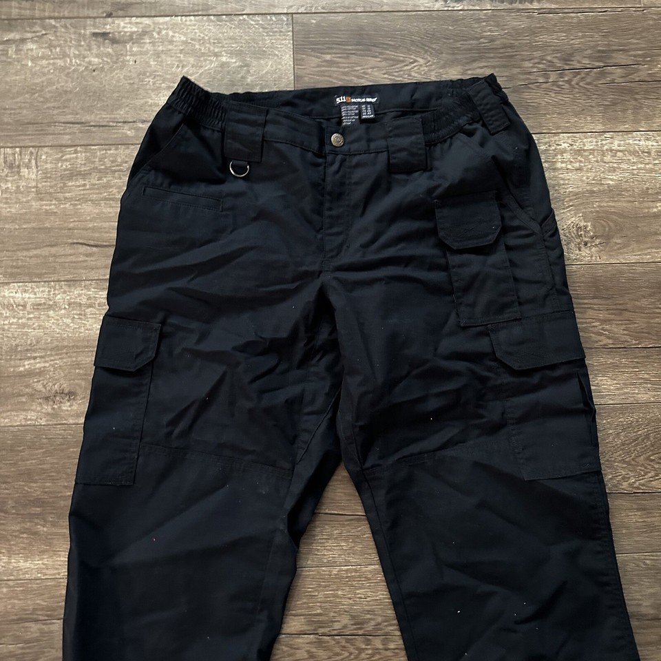 Women's 12 Reg 5.11 TACTICAL SERIES Navy Blue Cargo Work Pants eBay