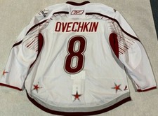 ALEXANDER OVECHKIN 2012 GAME ISSUED ALL STAR JERSEY RARE ITEM 1/1 NHLPA
