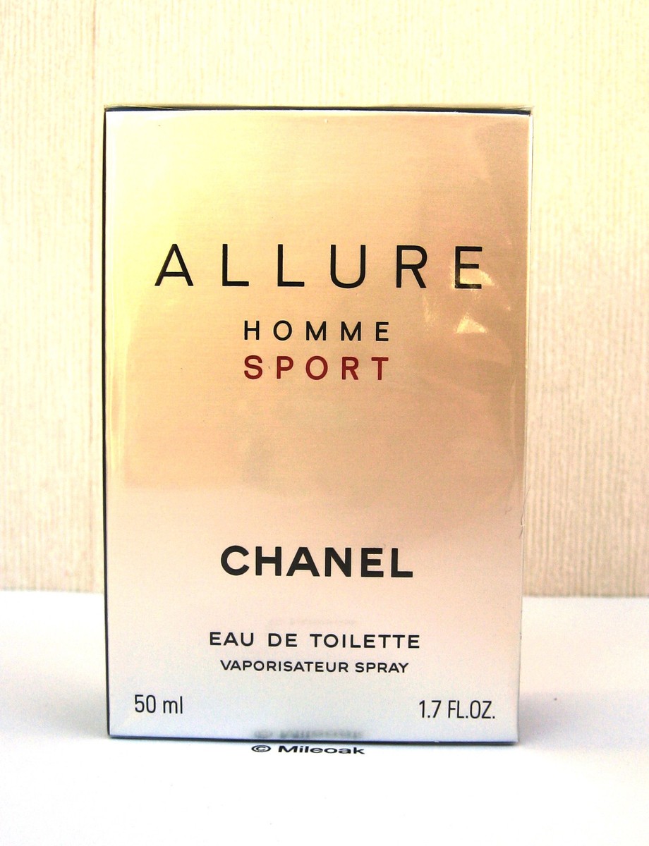 CHANEL ALLURE HOMME SPORT EAU DE TOILETTE SPRAY 50ML - BNIB SEALED