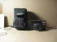 Nikon Lite Touch Zoom 38-105 AF Point  Shoot 35mm Film Camera and case
