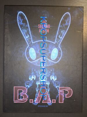 B.A.P The Second Album POWER Autographed Signed CD Photobook