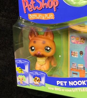 Little Petshop LPS chien berger allemand german shepherd 689 #geektradelpschien