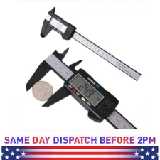 6" 150mm Digital Caliper Micrometer LCD Gauge Vernier Electronic Measuring Ruler