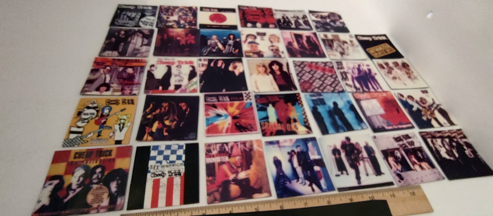 Cheap Trick Album Magnets (LOT of 34)