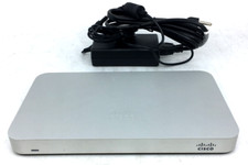 Cisco Meraki MX64-HW Cloud Managed Firewall W/ Adapter - Tested and Unclaimed