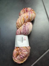 Single Skein Sequoia Baah Yarn Super Bulky 85 Yds 125g Hand wash Heart Of Gold 