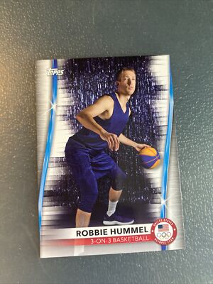 2021 Topps US Olympic & Paralympics card ROBBIE HUMMEL 16