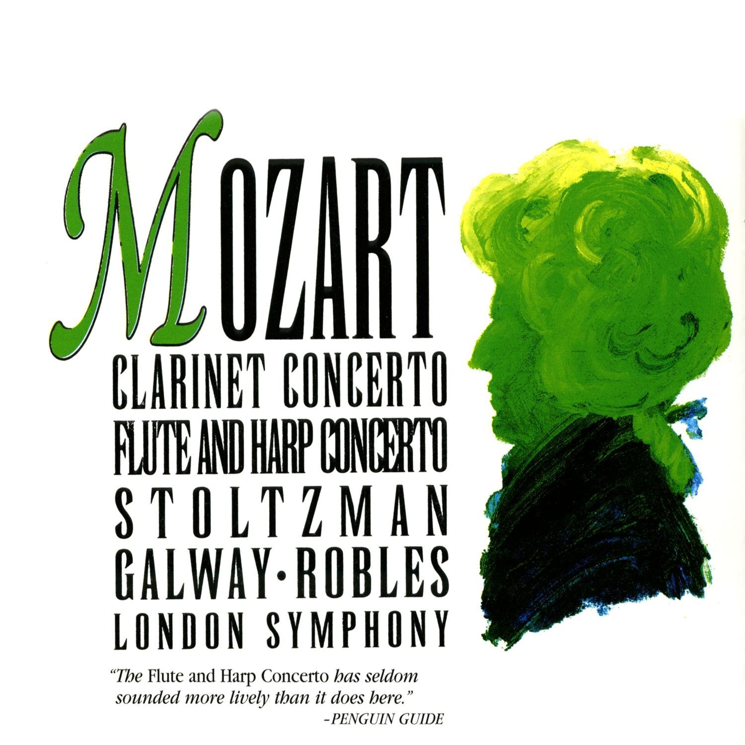 Richard Stoltzm Mozart: Clarinet Concerto, Andante in C, Flute & Harp Conce (CD)