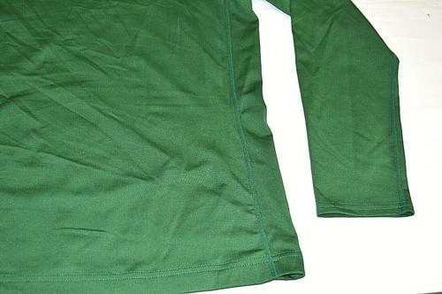Camiseta deportiva de entrenamiento Mizuno Drylite para hombre manga larga verde oscuro talla mediana - Imagen 2 de 6