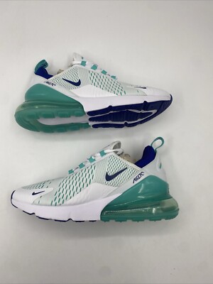 Nike Air Max 270 White Hyper Jade Teal Running Shoes CI2451  display picture 3