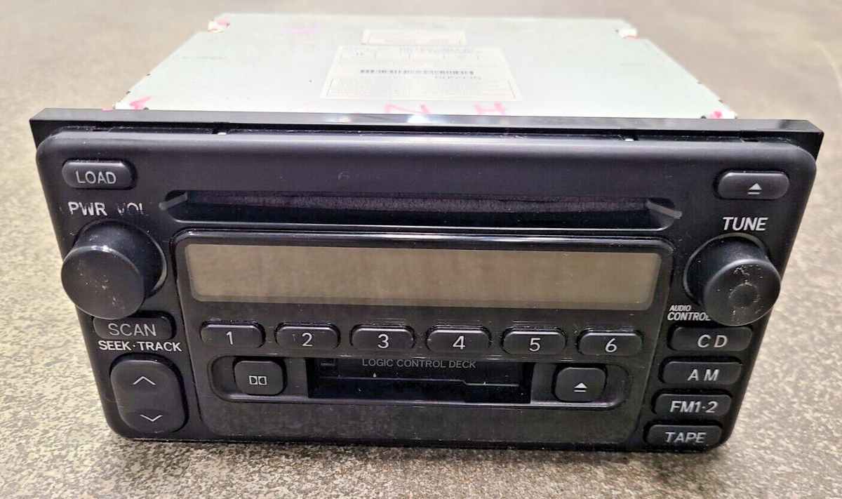 2003 Toyota Highlander 6 Disc CD Cassette Player Radio Receiver