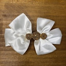 Vintage Kirks Folly Hair Bow Barrette Made In France