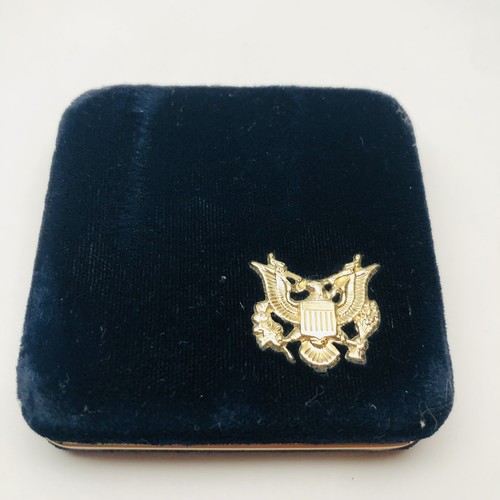 VINTAGE AMERICAN EAGLE COIN HOLDER BOX ONLY