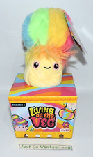 Living On The Veg Quinn  4 Mushroom Plush Toy Russ Series 1 Rainbow Fun Guy NWT
