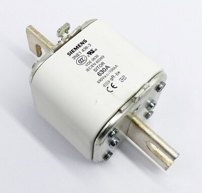 Siemens Sitor 3NE1 436-3 630A 690VAC/100kA Fuse Block -Unused-
