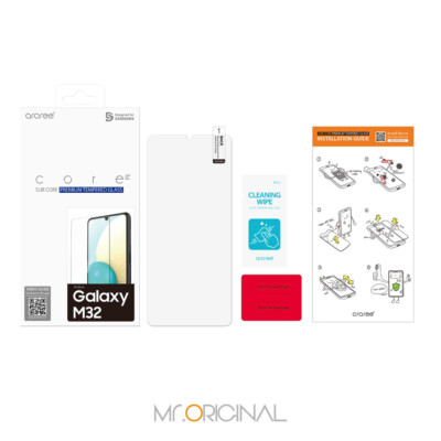 Original araree Samsung Galaxy M32 KDLab 9H Tempered Protective Glass(GP-TTM325)