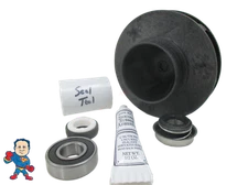 Waterway Executive 5HP Impeller 1000 Seal & (1) Bearing Pump Wet End Hot Tub Spa