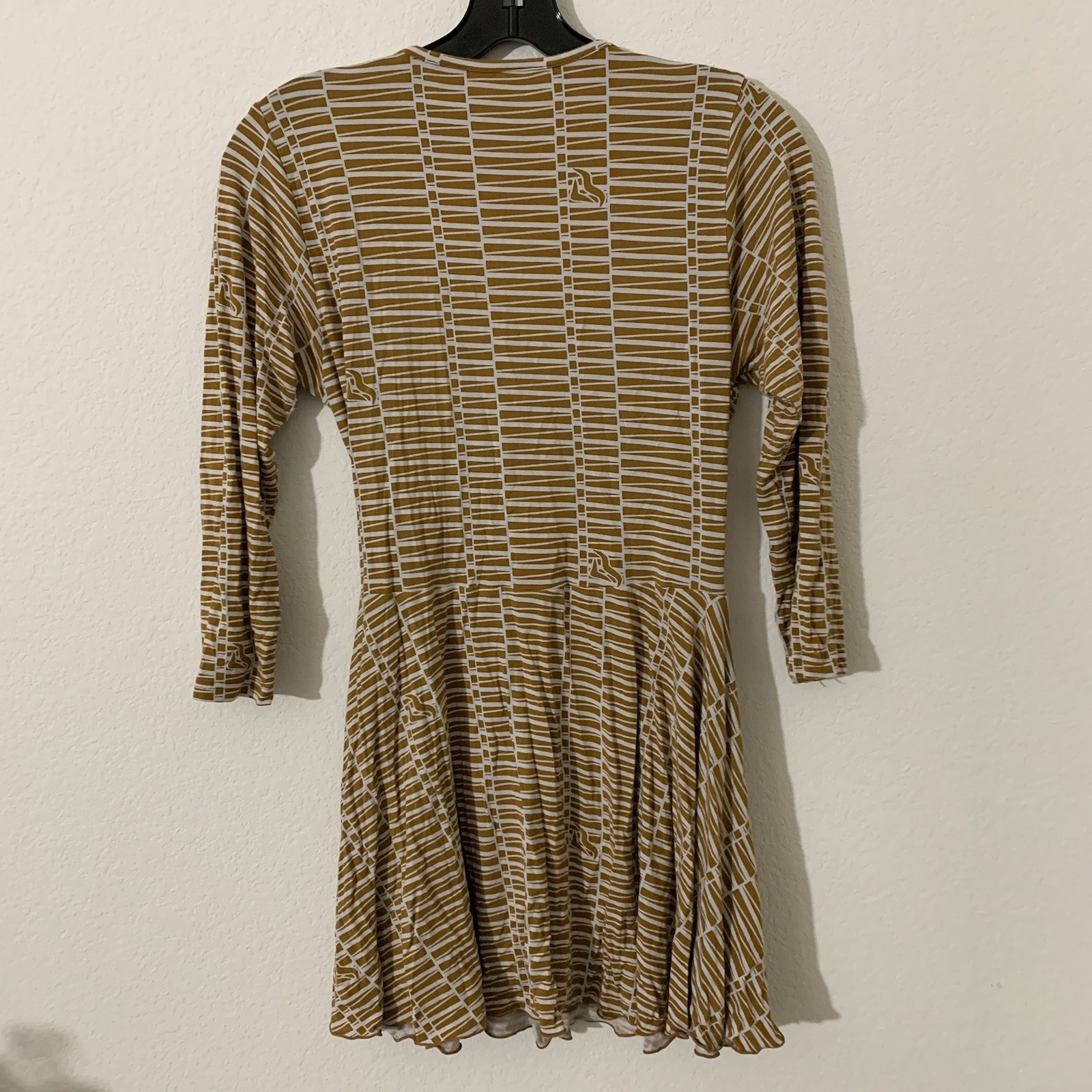 Missing Polynesia Women’s Wrap Blouse 1 Yellow Go… - image 2