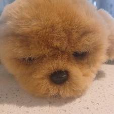 Little Live Pets Snuggles My Dream Puppy Brown Dog Plush TESTED WORKS EUC E22