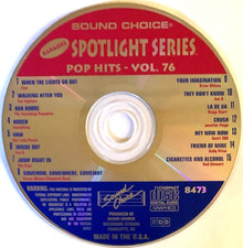 SOUND CHOICE SPOTLIGHT KARAOKE - POP HITS - VOL 76 - SC8473 - ROD STEWART MORE