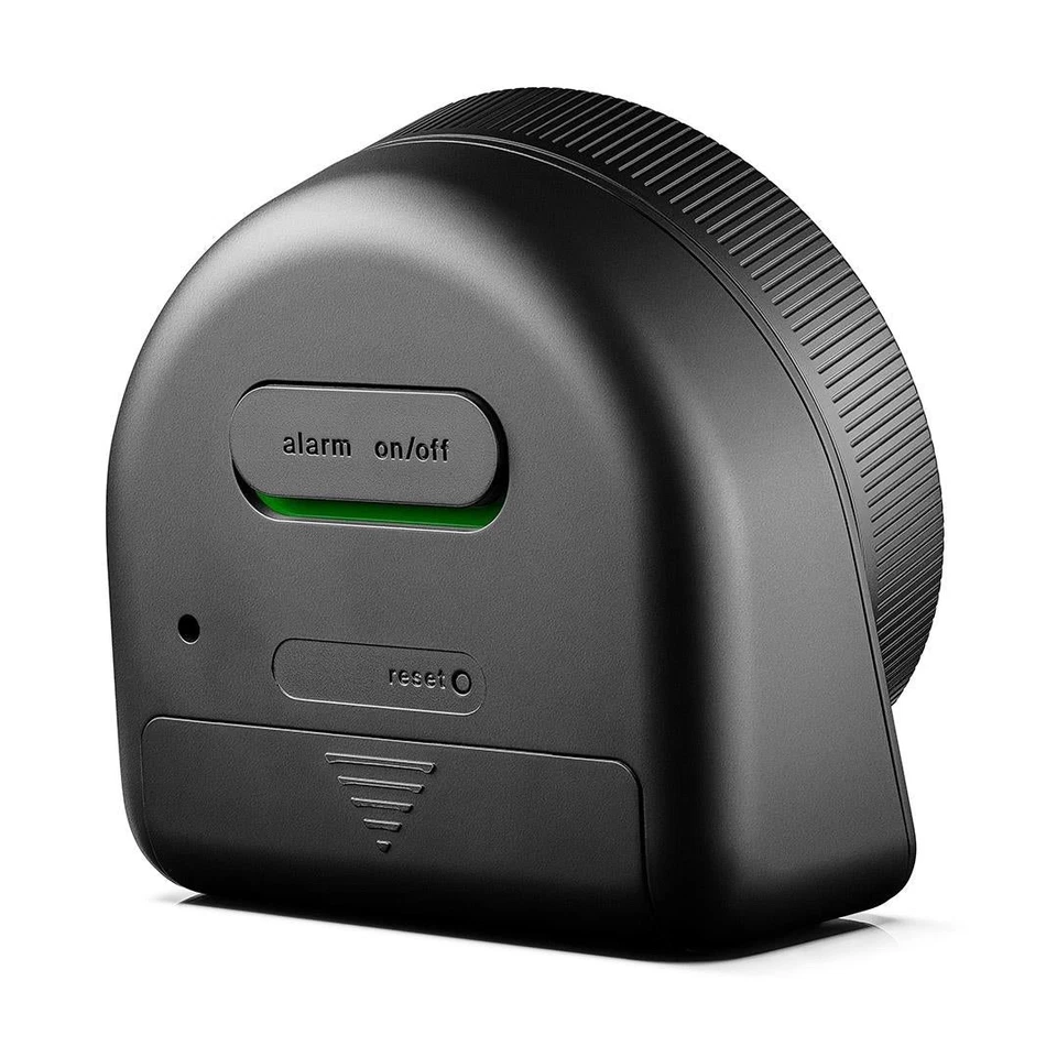 Braun BC24B Black Square Quartz Digital Touch Keys Rotating Bezel 闹钟 — 第 4/4 张图片