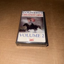 Various Artists, Country's Greatest Hits Volume 2, Cassette Tape 1986