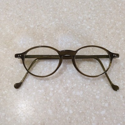 Jean Lafont CONCERTO 247 Green (Discontinued) Frames 45-18-145 w/Clip-on Shades