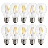 10 X Led Leuchtmittel Birnenform A60 4W E27 Klar 340Lm Extra Warmweiß 1800K 300°